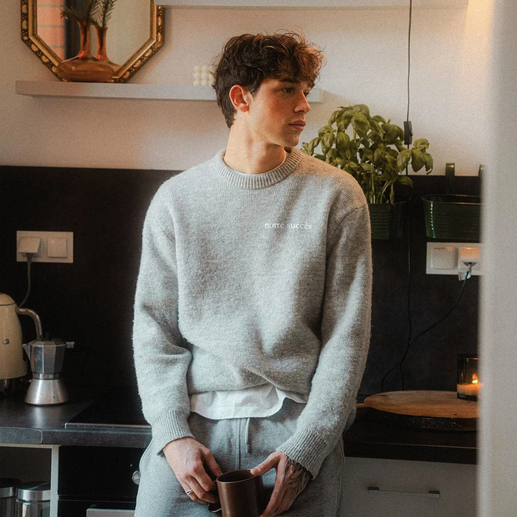 Classic Knit Sweater - Image 2