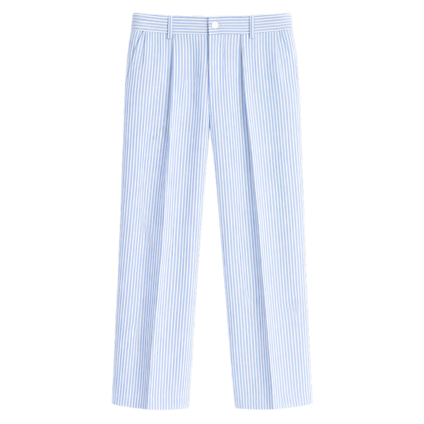 Linen Striped Pants