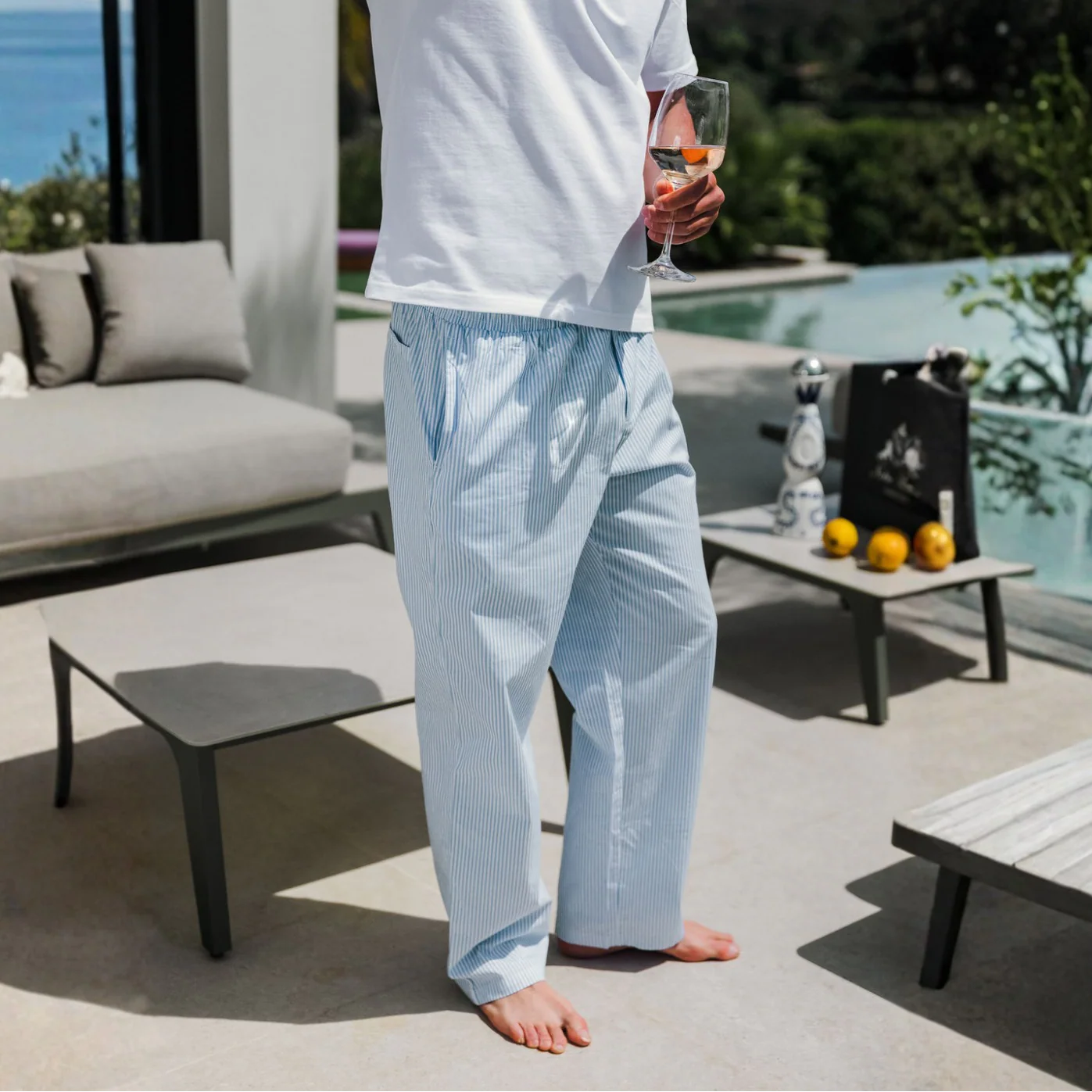 Yacht Club Striped Pants - Image 5