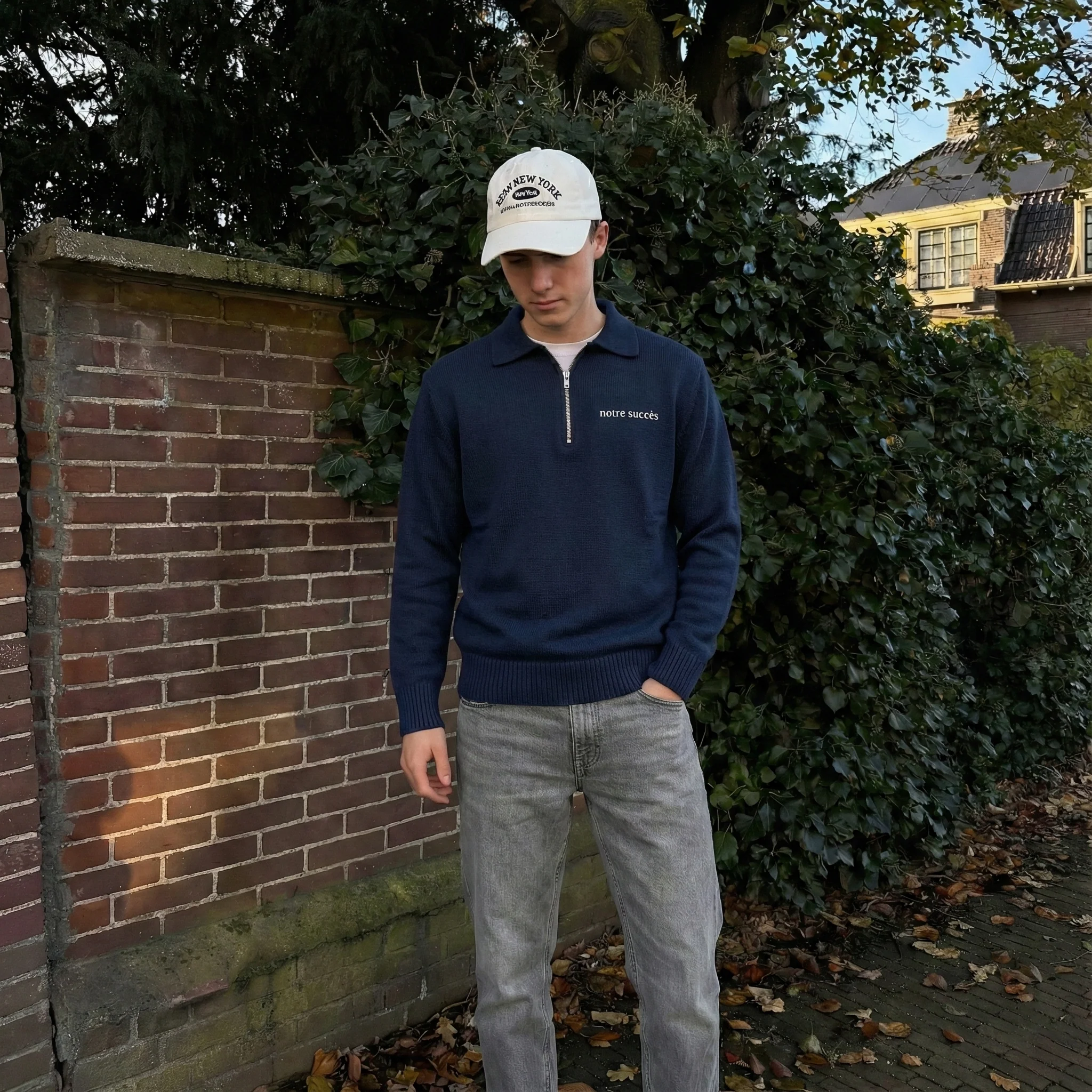 Wool Half Zip - Image 7
