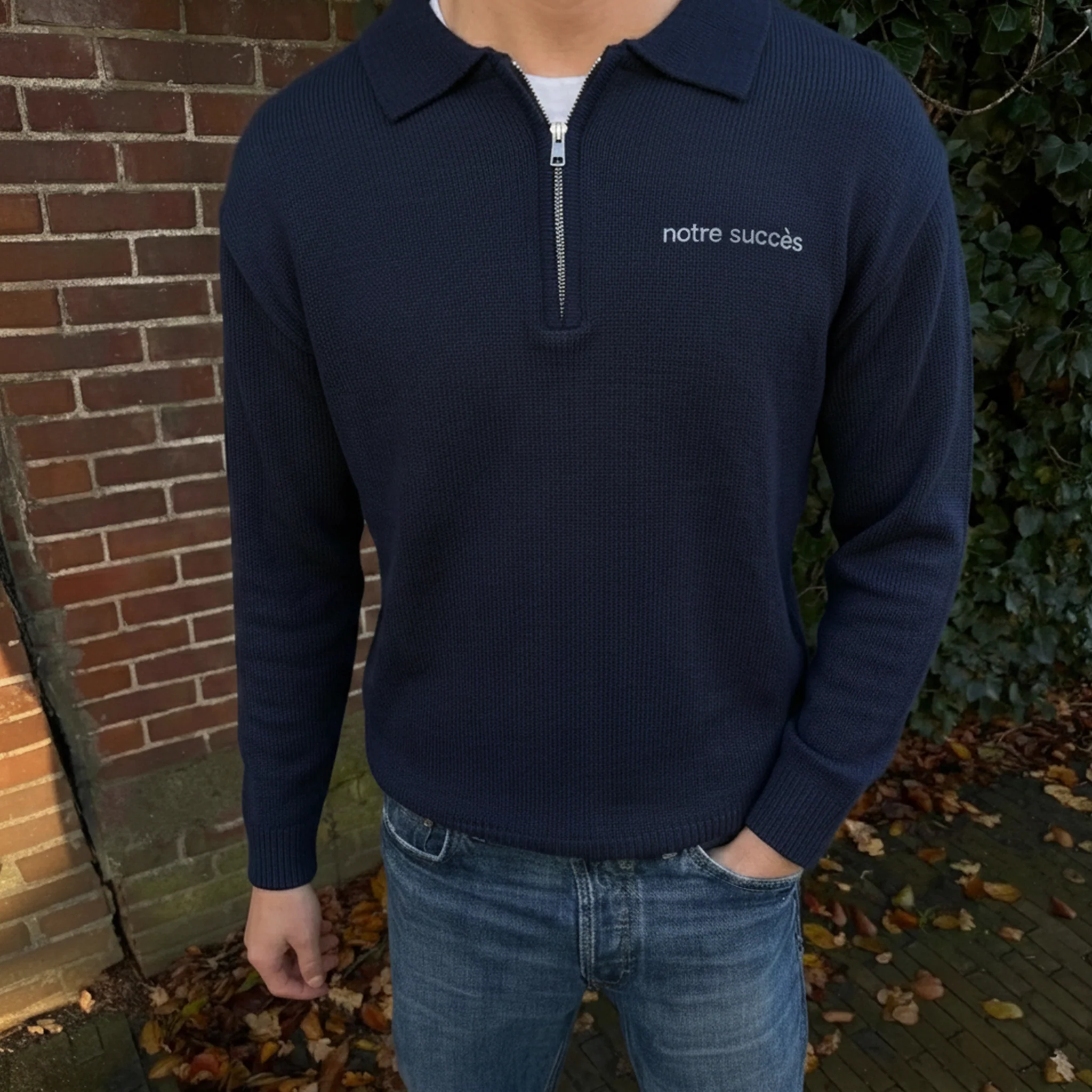 Wool Half Zip - Image 8