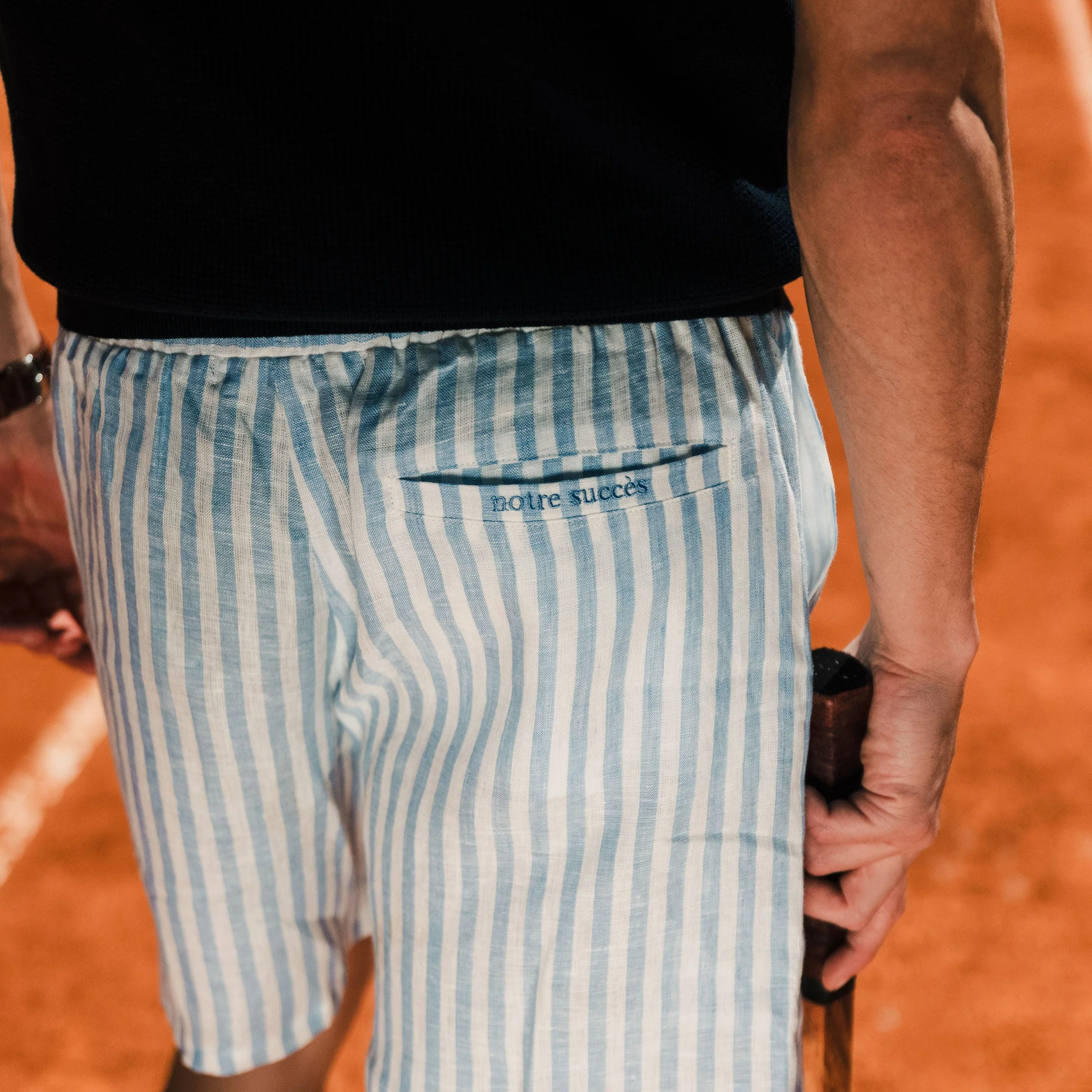 Yacht Club Linen Shorts - Image 4